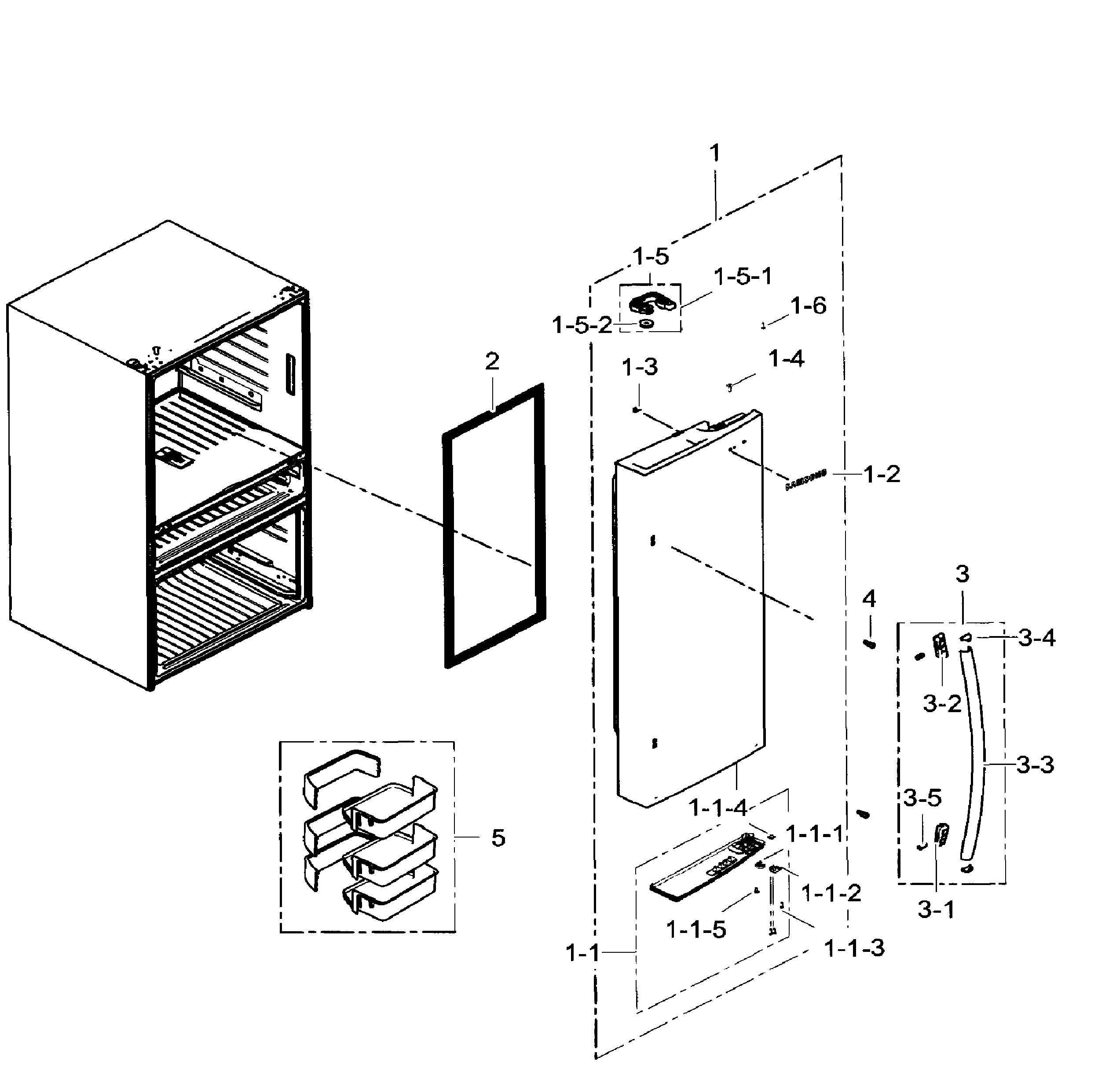 FRIDGE DOOR RT