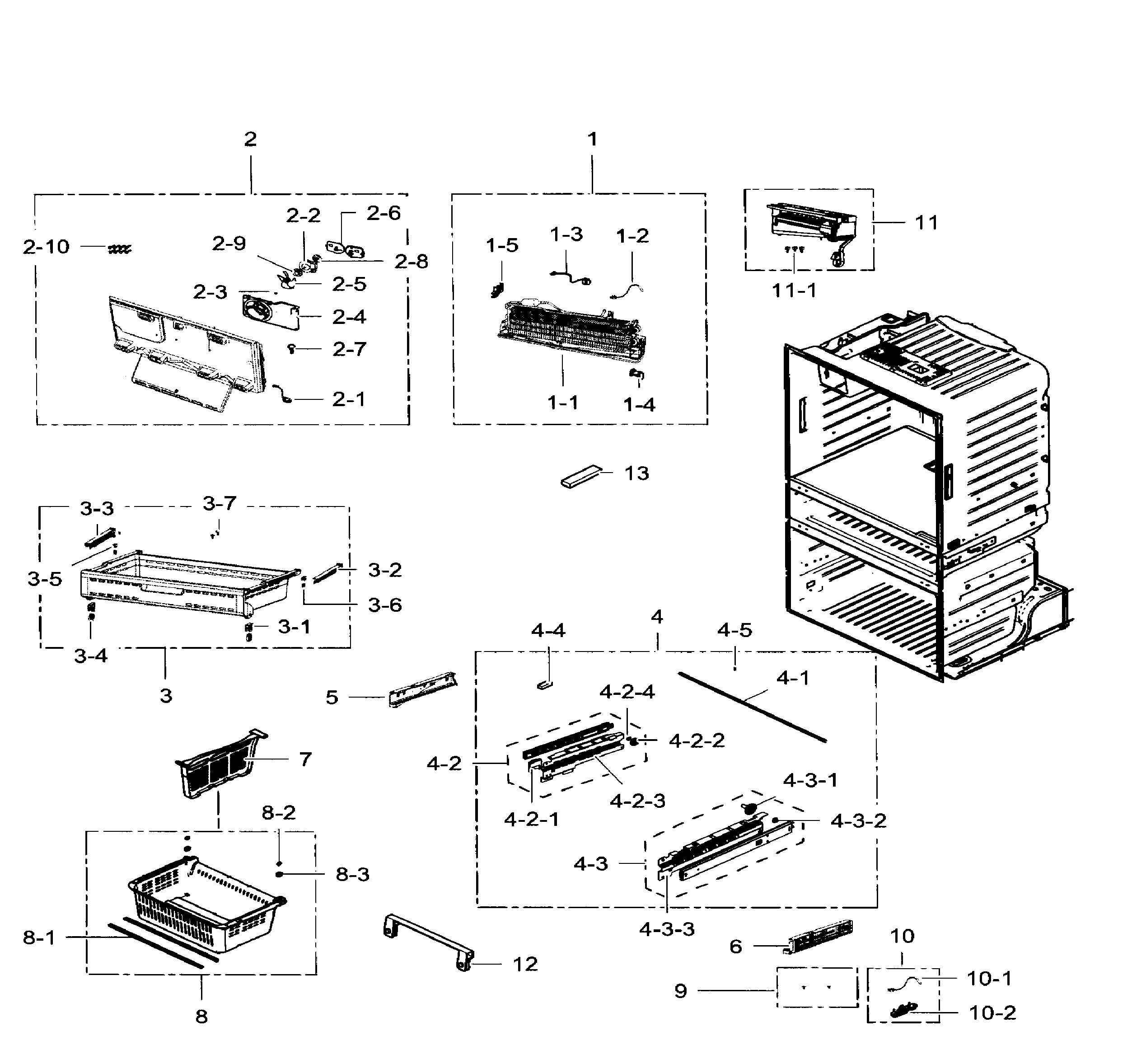 Freezer / icemaker