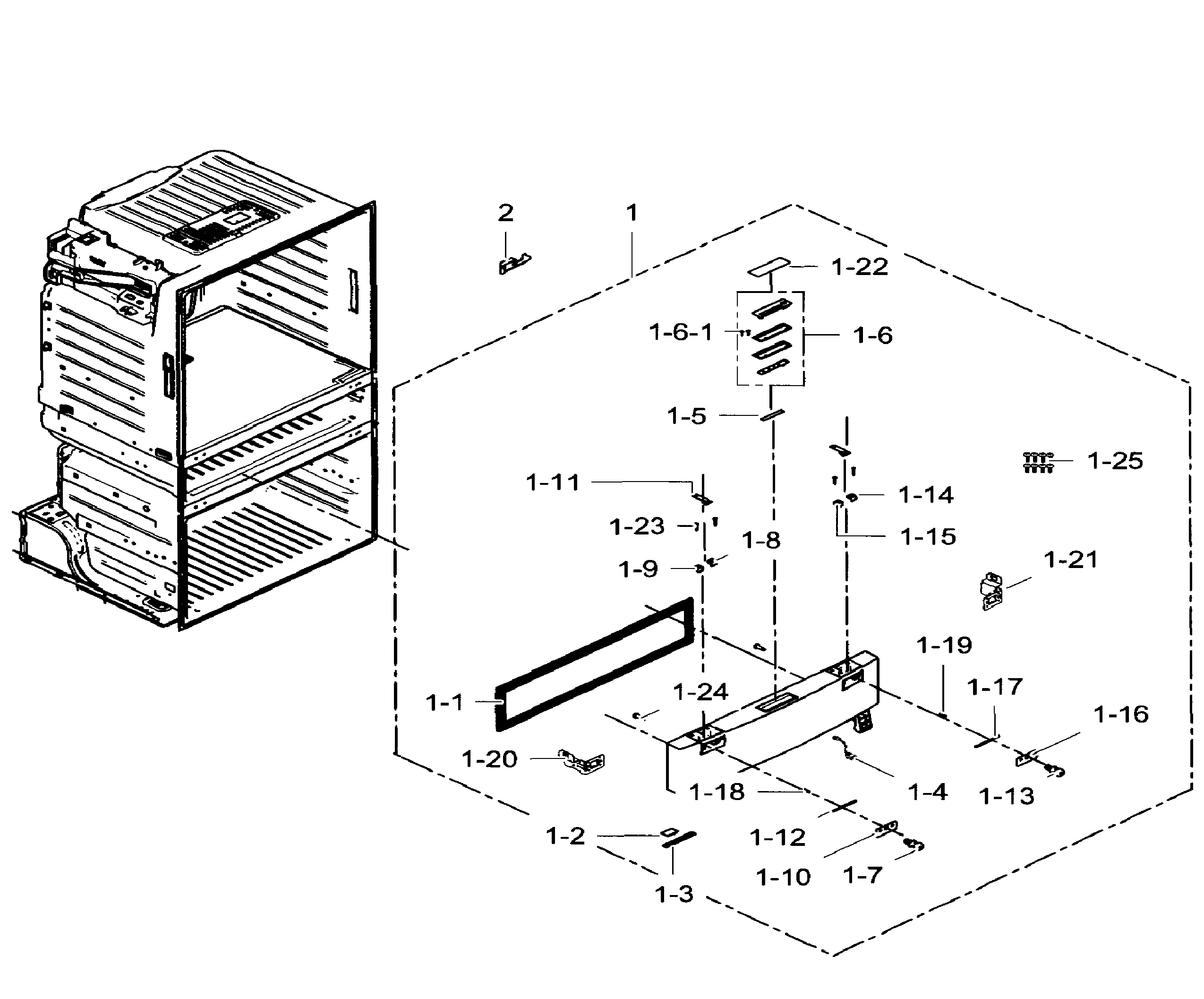 Flexone door