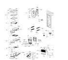 Samsung RH30H9500SR/AA-01 fridge diagram