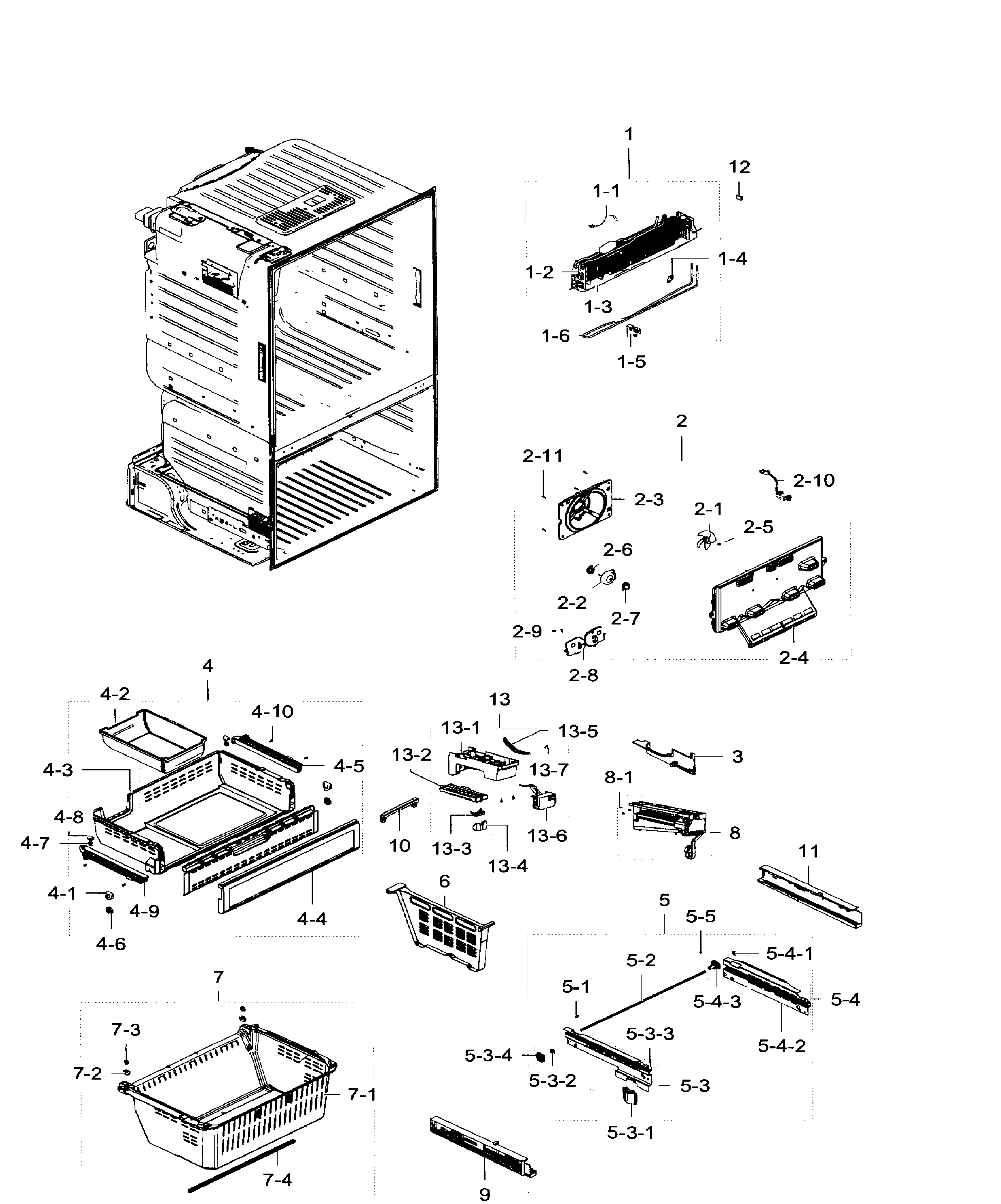 Freezer / icemaker