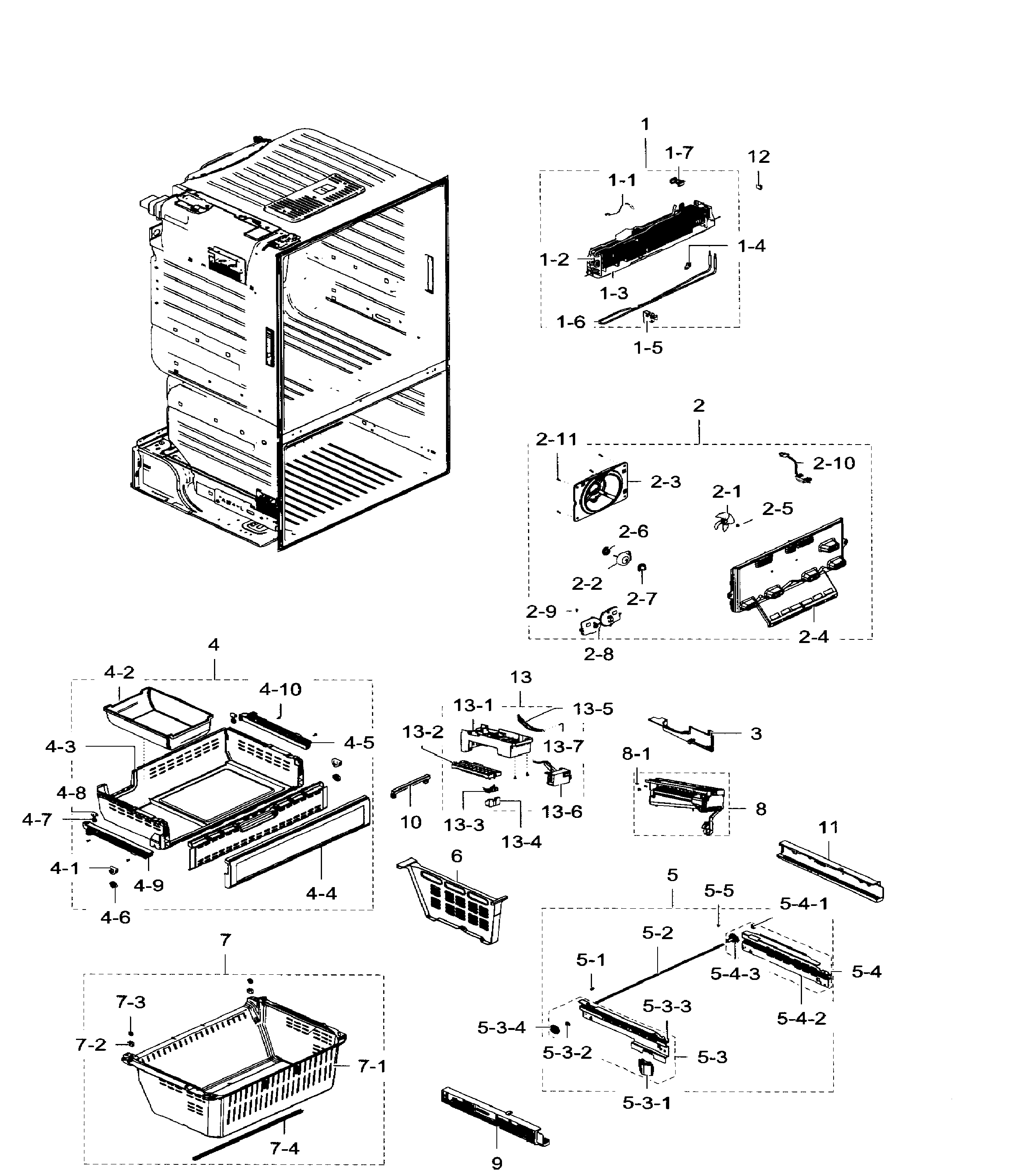 Freezer / icemaker