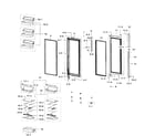 Samsung RH29H9000SR/AA-01 right door diagram