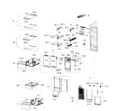 Samsung RH29H9000SR/AA-04 freezer diagram