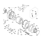 Bosch WFL2060UC/27 drum diagram
