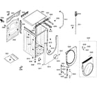 Bosch WFMC640SUC/03 cabinet diagram