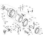 Bosch WFMC640SUC/03 drum diagram