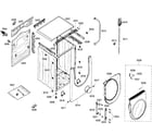 Bosch WFMC640SUC/06 cabinet diagram
