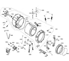 Bosch WFMC640SUC/06 drum diagram