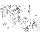 Bosch WFMC220RUC/15 cabinet diagram