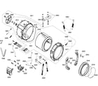 Bosch WFMC220RUC/15 drum diagram