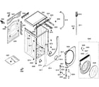 Bosch WFMC5801UC/13 cabinet diagram
