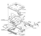 Sony SA-WCT550W amp section diagram
