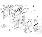 Bosch WFMC6401UC/04 cabnet diagram