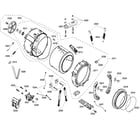 Bosch WFMC6401UC/04 drum diagram