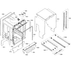 Bosch SHXN8U55UC/07 cabinet diagram