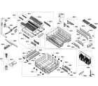 Bosch SHXN8U55UC/07 racks diagram