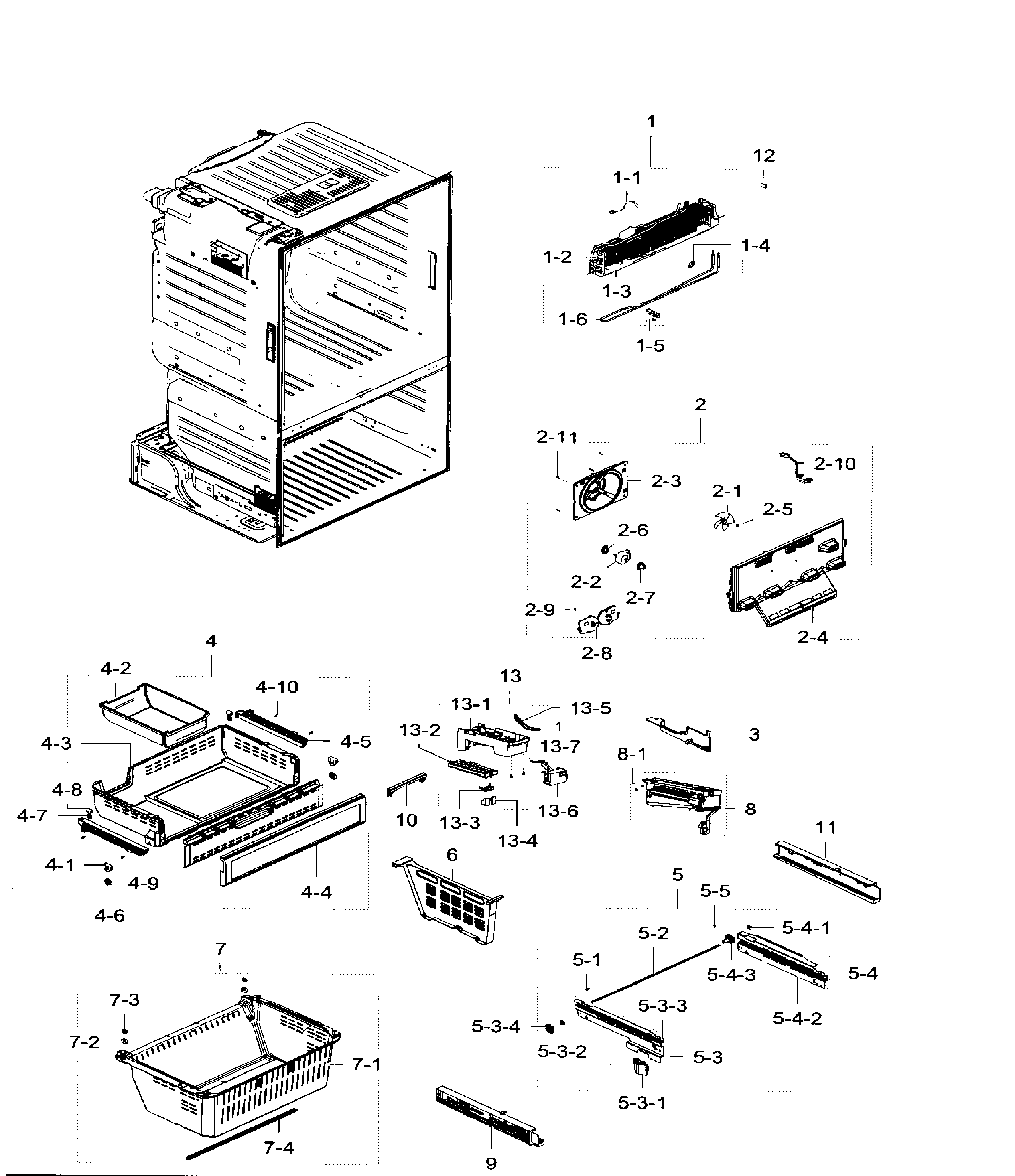 Freezer / icemaker