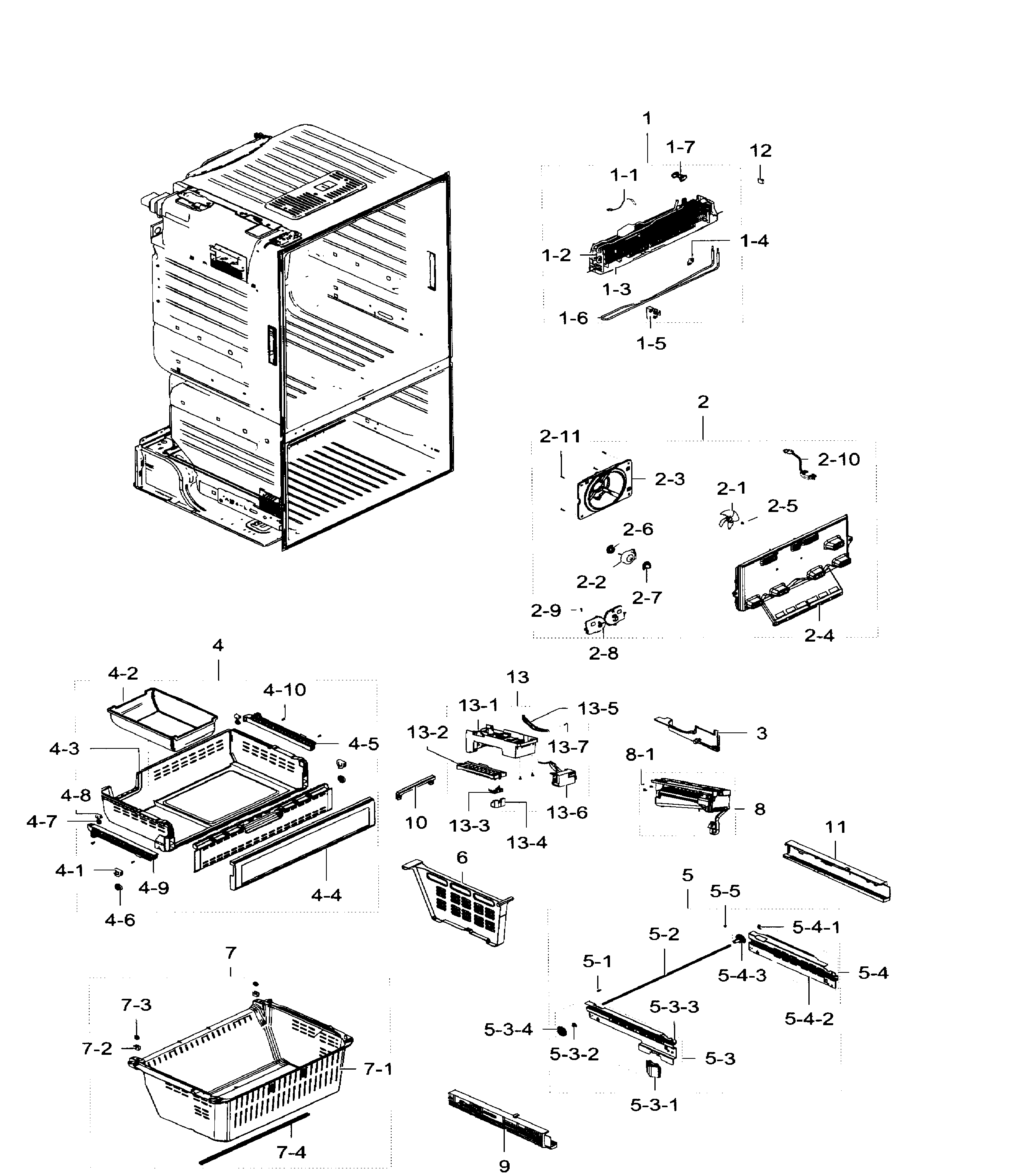 Freezer / icemaker