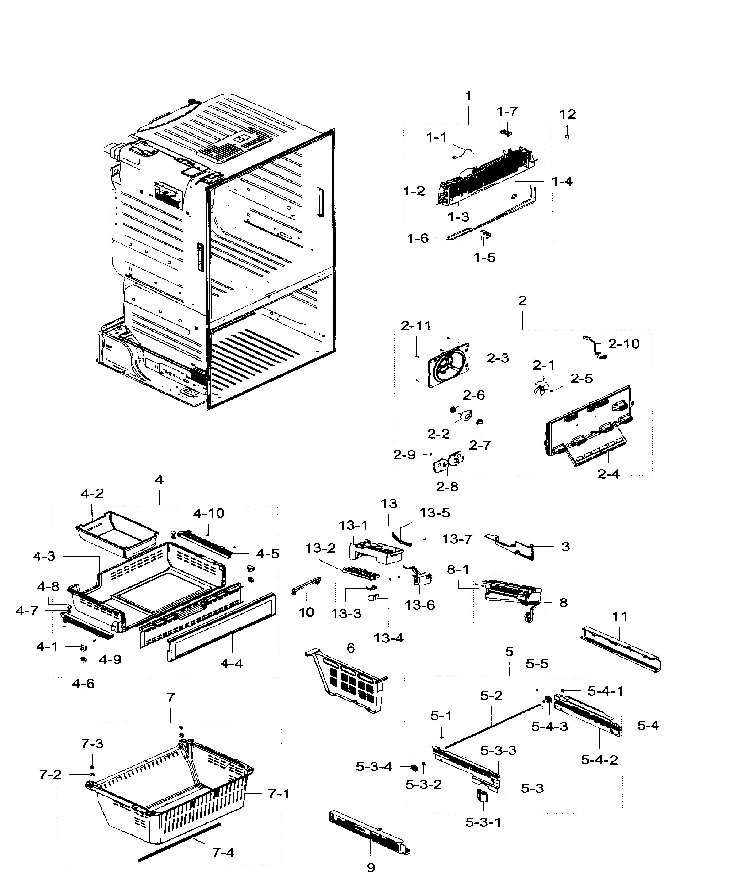 Freezer / icemaker