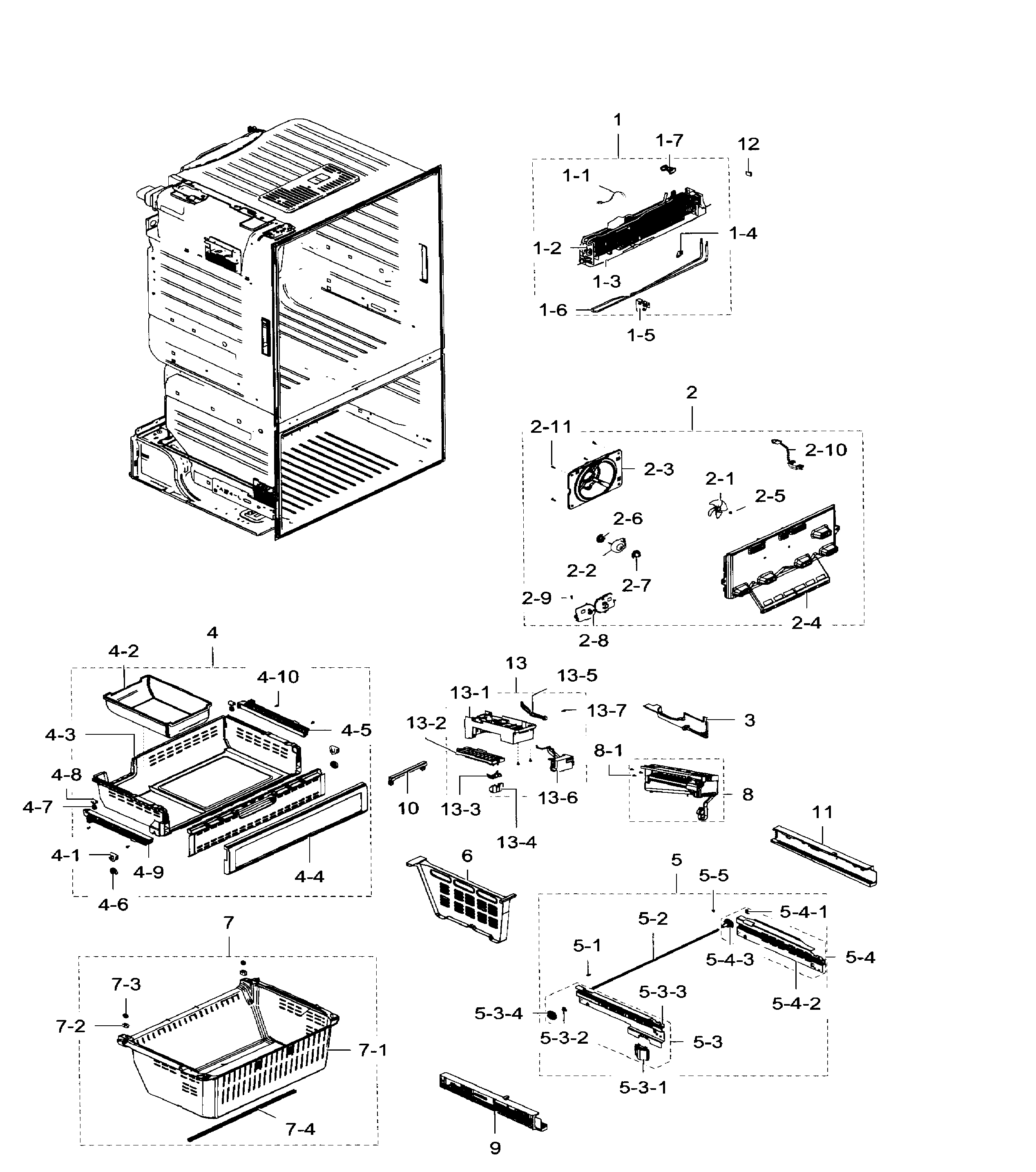 Freezer / icemaker