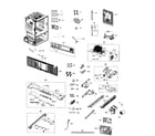 Samsung RF26HFENDBC/AA-00 cabinet diagram