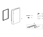 Samsung RF26HFENDSR/AA-02 right door diagram