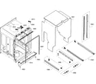 Bosch SHE68T55UC/07 cabinet diagram
