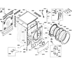 Bosch WFVC6450UC/19 cabinet diagram