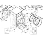 Bosch WFVC6450UC/24 cabinet diagram