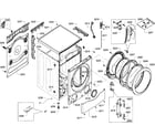 Bosch WFVC6450UC/26 cabinet diagram