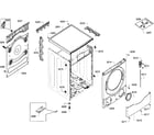 Bosch WFVC6450UC/27 cabinet diagram
