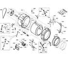 Bosch WFVC6450UC/27 drum diagram