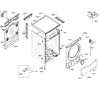Bosch WFVC6450UC/29 cabinet diagram