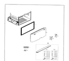 Samsung RF26HFENDWW/AA-00 freezer door diagram