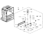 Samsung RF28HMEDBWW/AA-06 flexzone door diagram