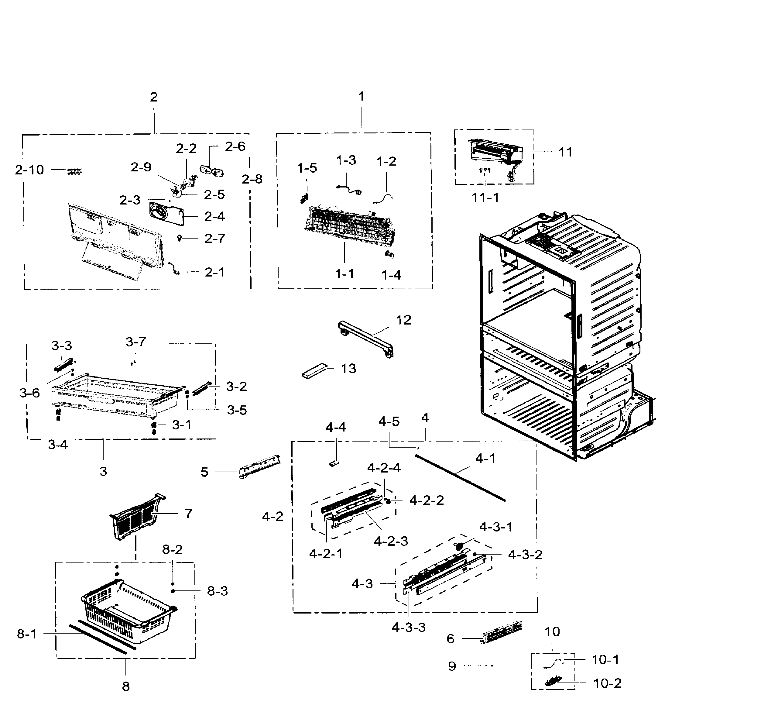Freezer / icemaker
