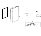 Samsung RF260BEAEBC/AA-02 right door diagram