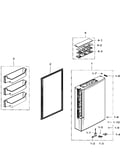Freezer door right