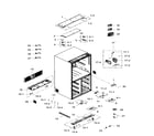 Samsung RF34H9960S4/AA-04 cabinet diagram