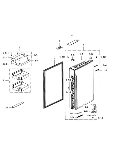 Fridge door right