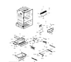 Samsung RF28HFEDTWW/AA-05 freezer / icemaker diagram