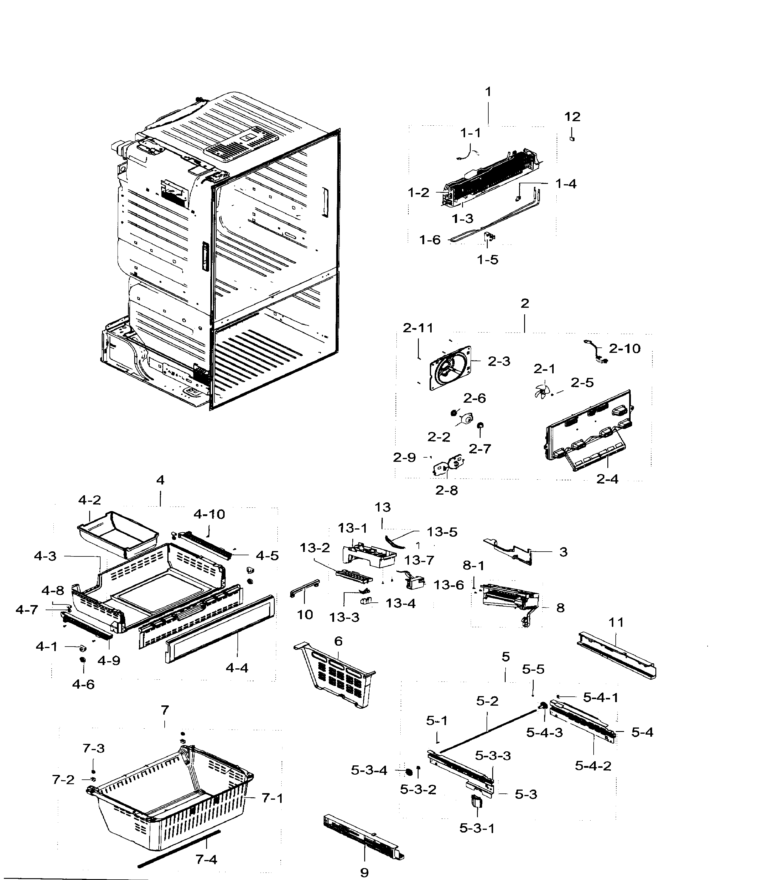 Freezer / icemaker