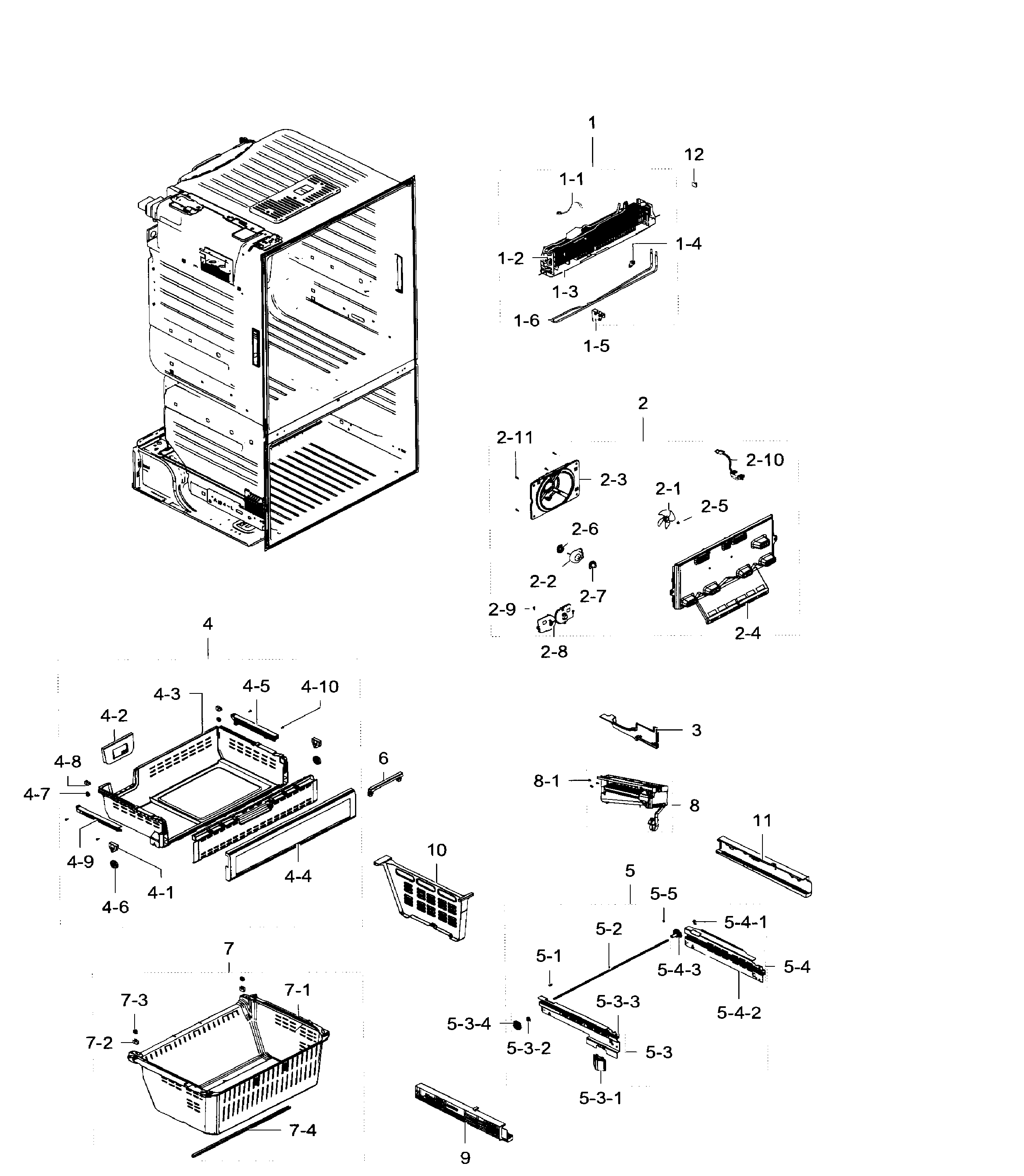 Freezer / icemaker