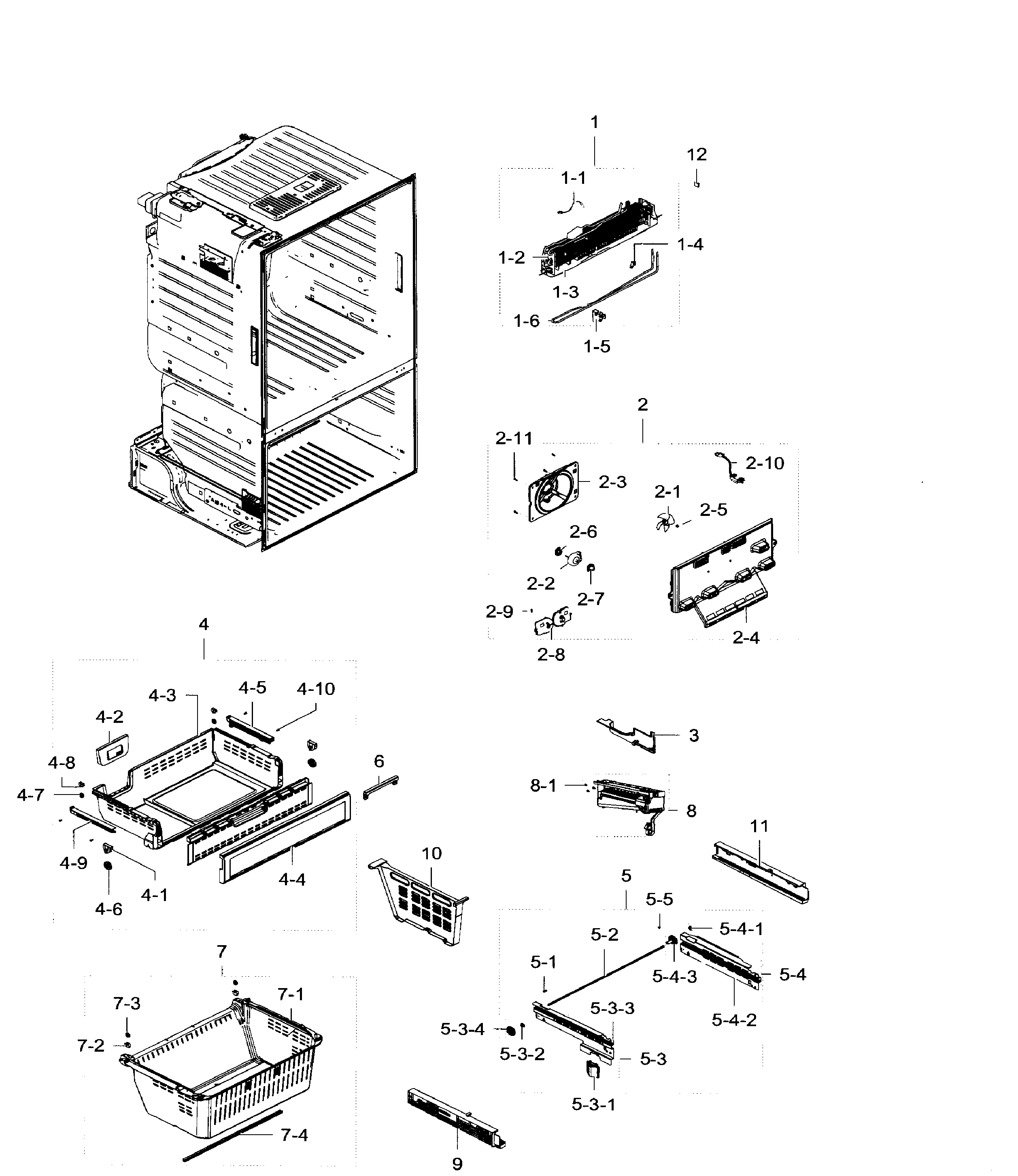 Freezer / icemaker