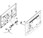 Samsung UN32J5003AFXZA-LS02 cabinet diagram