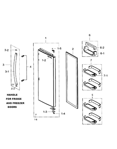 Fridge door