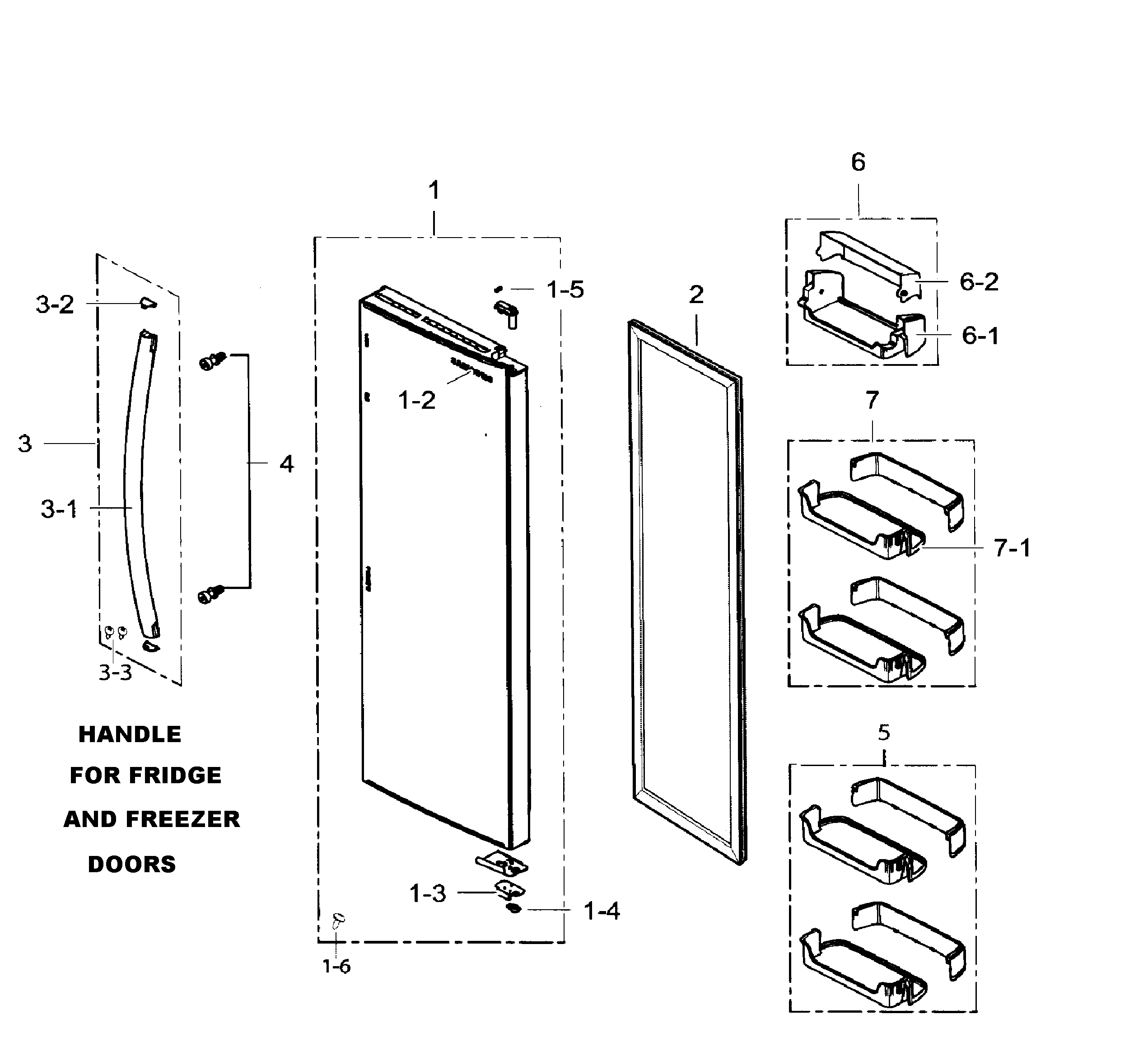 FRIDGE DOOR