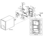 Sony SA-WCT180 amp section diagram