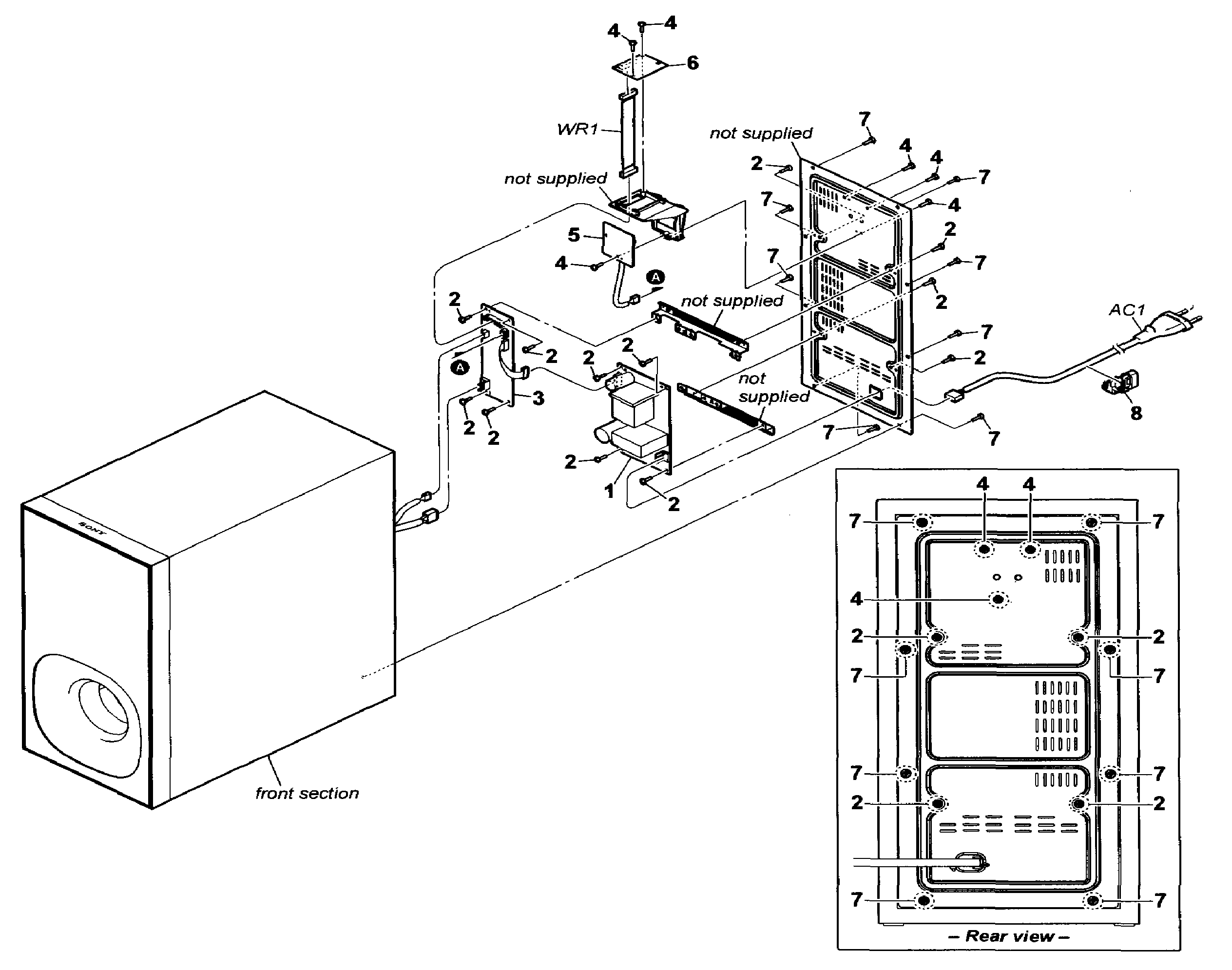 Amp section